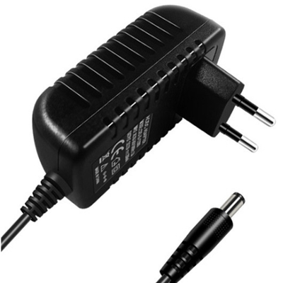 DC電源 5V 12V 24V 出力タイプ 黒 500mA 1A 2A 電子機器用のアダプター