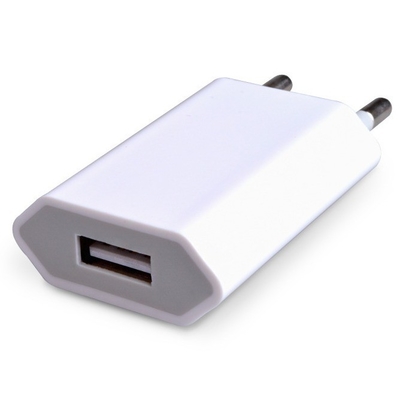 USB ウォール充電器 プラグ DC 出力 タイプ 黒 白 5V 1A iPhone サムスン Android LG