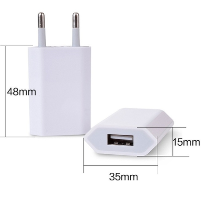 USB ウォール充電器 プラグ DC 出力 タイプ 黒 白 5V 1A iPhone サムスン Android LG
