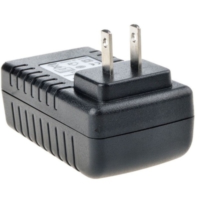 黒 24V 1A 壁プラグ POE インジェクター イーサネット アダプター IP 電話 カメラ 電源 24 V