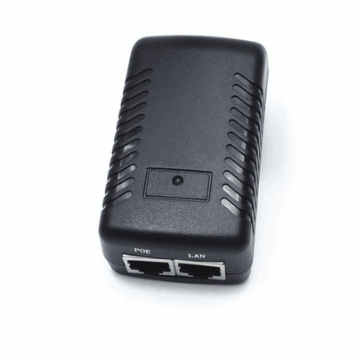 POE インジェクター イーサネット アダプター 48V 500mA IP 電話/カメラの電源用の壁プラグ