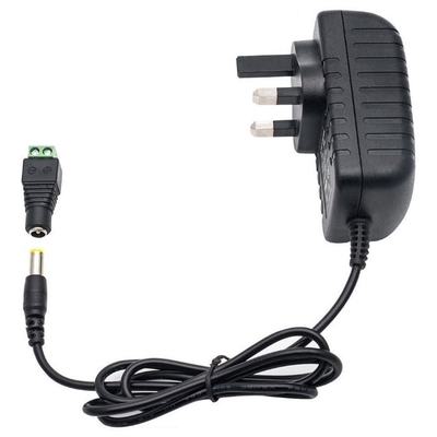 ブラック 素晴らしい プラグインACDC 24w 切り替え電源アダプタ 24v 1a 12v 2a 電源アダプタ