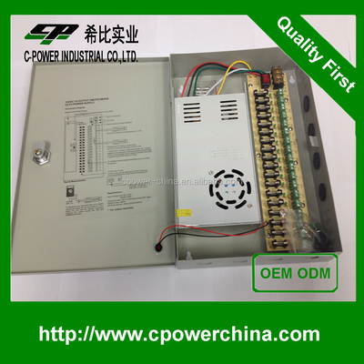360W 18チャネル 交換電源 dc12v 30A 220V 110V AC 超電圧保護
