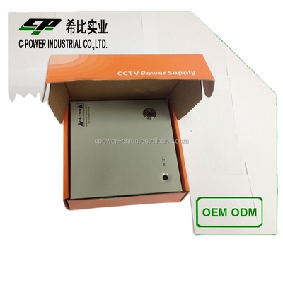 12V DC 3A 4CH CCTV カメラの電源ボックス