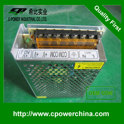 12V DC 10A 120w CCTV カメラのSwitching 電源 LED出力周波数50/60Hz