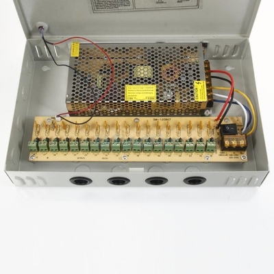 12V 20A DC 18CH チャンネル電源ボックス CCTV セキュリティカメラ監視出力