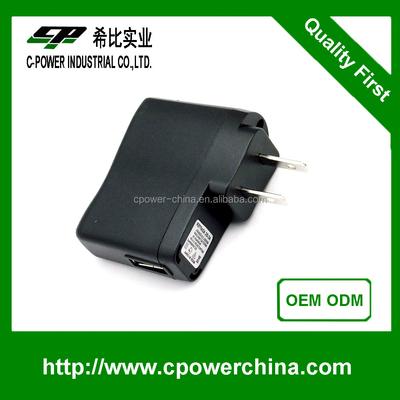 CE認定ユニバーサルUSBタイプ 5V 300mA 5V 2A 5V 2.5A 5V 1A USB電源アダプター 黒