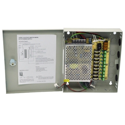 C-Power 9 Channel CH CCTV 監視カメラ 配送 PTC 電源ボックス 12V 出力