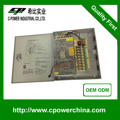 出力電流 10A CCTV 監視カメラ 配電箱 12V 9CH 18CH ポート
