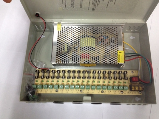 高周波 12V 10A 120W 18ch CCTV カメラ CE ROHS FCC とのスイッチング電源