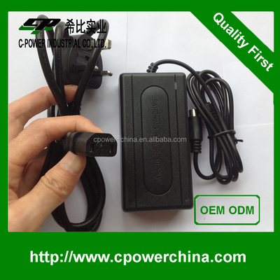 CE認定 デスクトップタイプ 12VDC 3A 4A 5A 10A 電源変換器 AC100V-240V アダプター