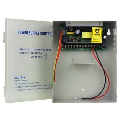 産業自動化アクセス制御システム 断絶しない電源箱 12V 5A