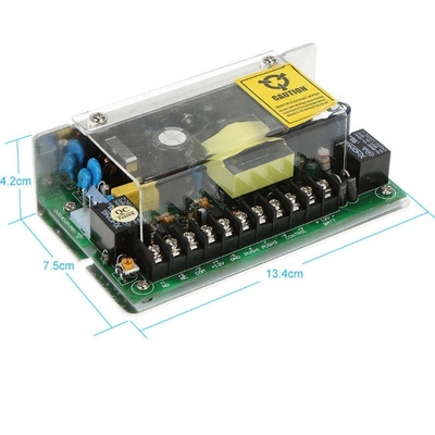 ドア アクセス コントロール 電源 100-240v AC 12v DC 5A バックアップ バッテリー インターフェース