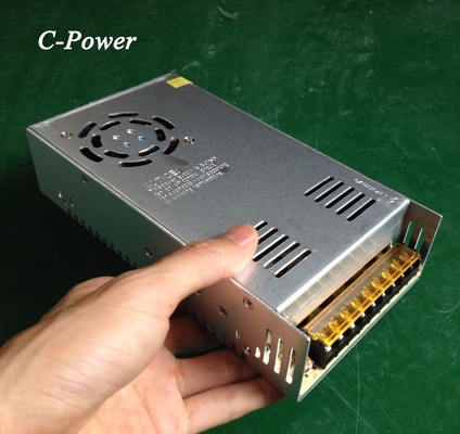 12v 30A LEDライト 電源 トランスフォーマー LED ストライプライト 215*113*50mm シルバー