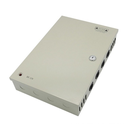 シングル出力 グレー 9ポート 20A 12V DC 切り替え電源 配送箱 C-パワー