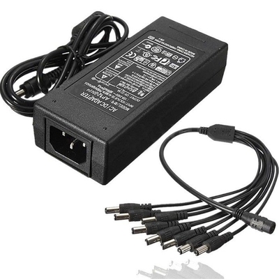 デスクトップ接続 12V 5A 多出力電源アダプタ 4ポートピッグテール CE認証