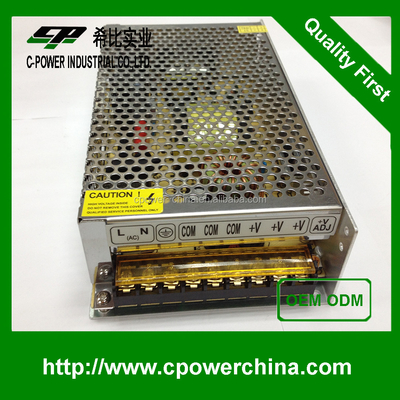 コンパクトで耐久性のある 12v DC 10amp 5a 工業ベンチ電源 199*98*42 サイズ