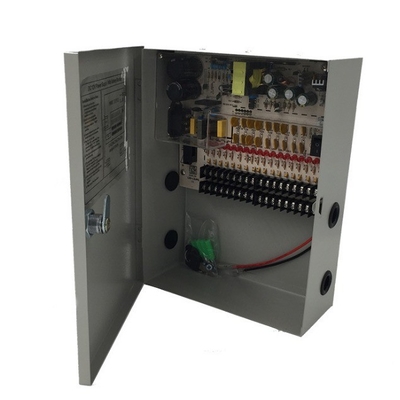 110v 220v 12v 15a 10ch バッテリーバックアップ 監視カメラのスイッチング電源