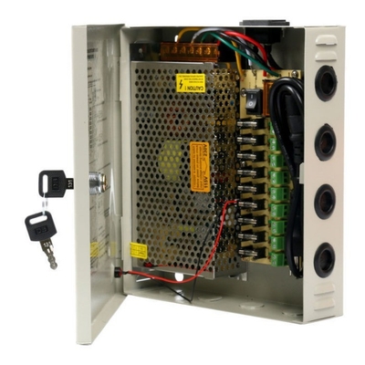 C-Power 110V 220V CCTV 12V 10A 9CH 9ポート制御電源ボックスユニット