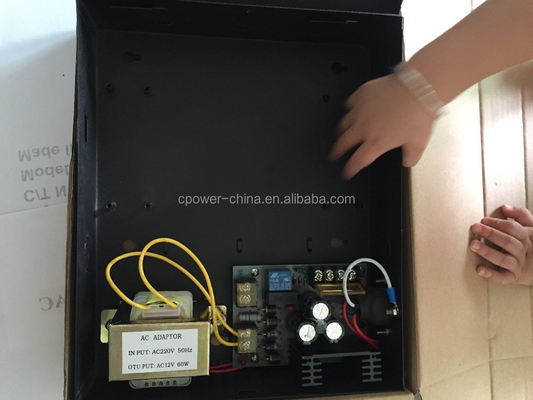 アクセス制御 12V 5A 60W 携帯用 220V バッテリー電源