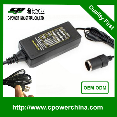 単一の出力周波数 12V 5A 60W 自動車音響改善のための自動車電源