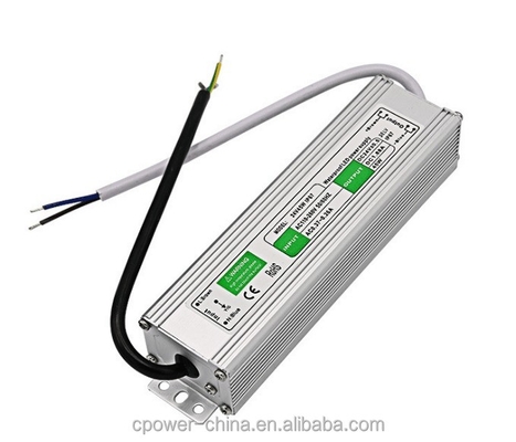 12V/24V LEDライトストライプ電源 IP67 防水 45W LEDドライバー 常電圧