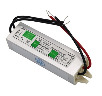 15W 防水電源ドライバー LED ストライプ シングル出力 12V 24V DC トランスフォーマー