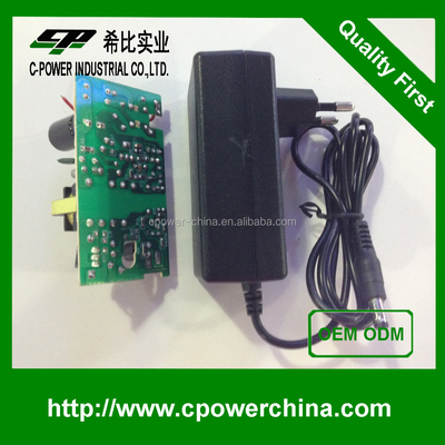 DC出力タイプ 12v 2a 24v 1a 24w TS-1012C CE証明書付きAC/DCアダプター/電源