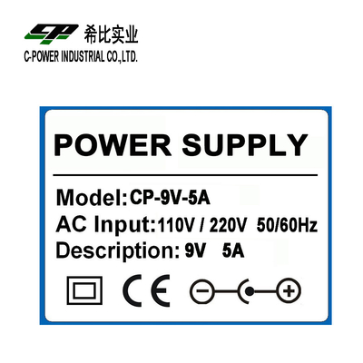 9V 5A LED保護用のスイッチング電源 ショートカット オーバーテンプ オーバーテンプ
