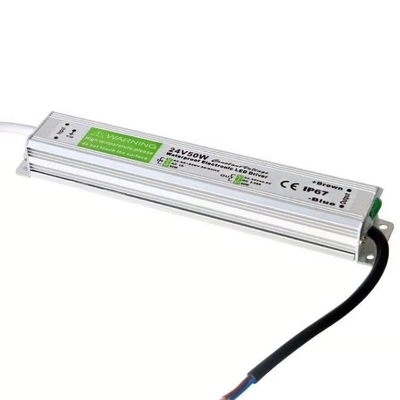 シルバー ホワイト 24v DC 防水電子 50W LED ドライバー 100w 25w IP67 電源 トランスフォーマー