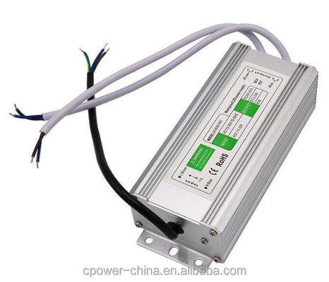 防水 80W 45W 50W 60W 100W 120W DC12V/24V LED電源トランスフォーマー IP67/IP66