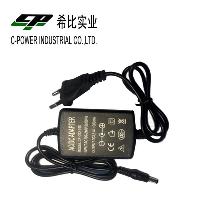 1000mA 12v 1a電子製品用ACDCアダプタ ラップトップ電源への接続プラグ