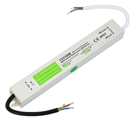 DC 12V/24V IP66/IP67 防水 30W LED ドライバ LED ストライプ LED 照明電源