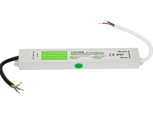 DC 12V/24V IP66/IP67 防水 30W LED ドライバ LED ストライプ LED 照明電源