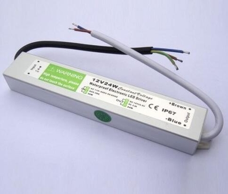 防水電源 AC110-265VからDC 12V/24V 24W LEDドライバー変換器