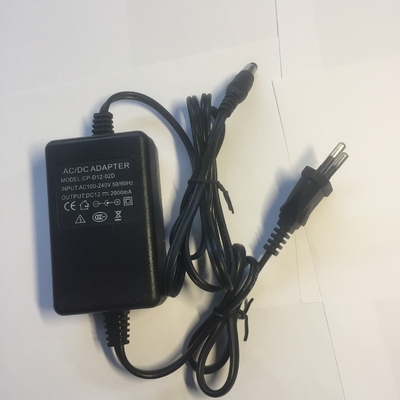 24WのAC/DC電源アダプタ CCTV出力周波数50/60Hz出力 1-50W