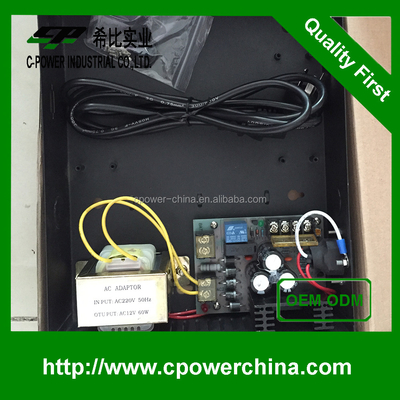 C-Power AC100V/220V 5A 60W 3A 46W 12V DC バッテリーバックアップ アクセス制御 電源