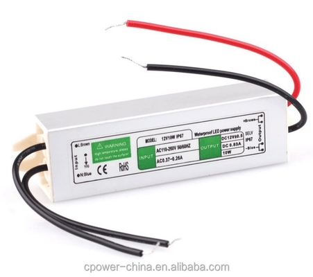 防水 10W LED 電源 LED ストライプ 24V シングル出力タイプ 86%効率