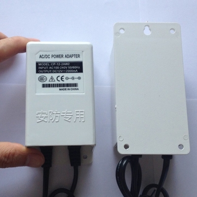 屋外 12v タウロス 防水電源 アダプタ 12v 2a 24w CCTVまたはLEDのために