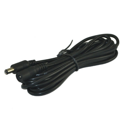 12V 男性から女性 2.1x5.5MM 拡張電源ケーブル CCTVカメラの銅導体