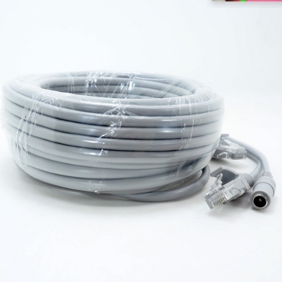 CCTV エスネット RJ45 と DC 12V パワー NVR の 2 in 1 ケーブル