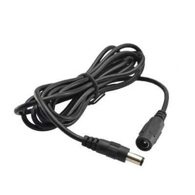 PVC断熱式 12V DC電源延長ケーブル CCTVカメラ/LED/DVR/PSUリード用 5.5 x 2.1mm