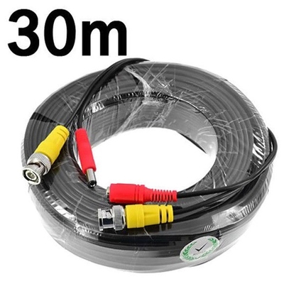 CCTV 監視カメラ 延長ケーブル 5-30M BNC ビデオ 監視用 DC 電源