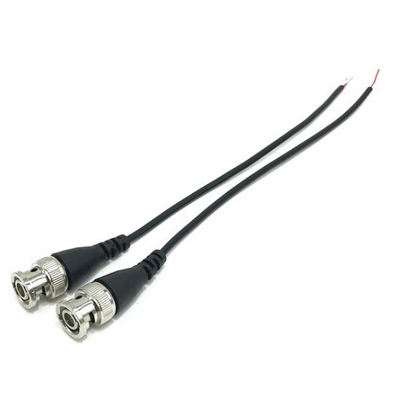 C-パワー メタル ホワイト BNC コネクタ 延長ケーブル CCTV 男性端型 剥がれ