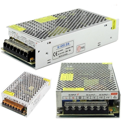 220V 入力電圧 単一の出力 24V 5A 24V 特殊スイッチ用交流電源