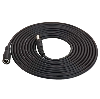 5.5*21dc ジャック CCTV DCケーブル C電源 黒 2m 3m 5m 10m 長さ