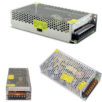 12V出力電圧 設計 200wDC 24v 8a 12v 16a 12v 16アンプ 銀色仕上げの電源
