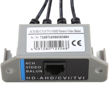 - 4CH HD パシブビデオ バルーントランシーバー BNCからUTP RJ45 CCTV ツイストペア