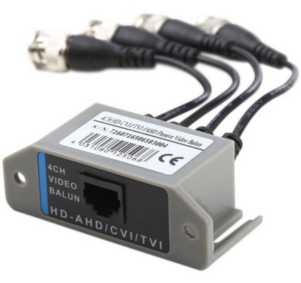 - 4CH HD パシブビデオ バルーントランシーバー BNCからUTP RJ45 CCTV ツイストペア