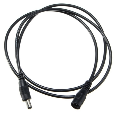 ブラック 1/2/5/10M 電源拡張DCケーブル CCTV セキュリティカメラ 5.5x2.5mm